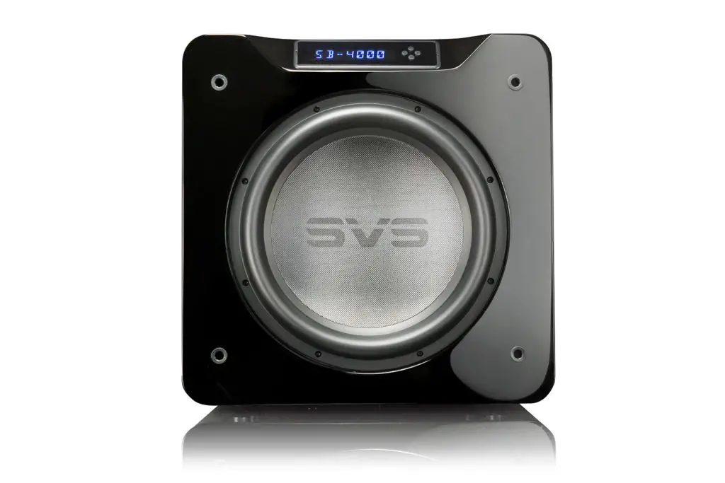 The SB-4000 model is a sealed cabinet design.